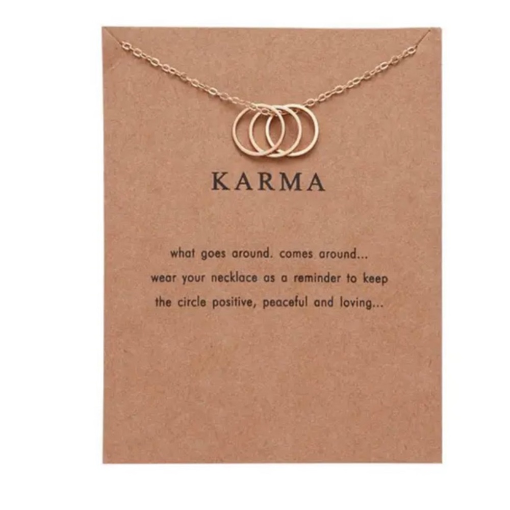 Karma - Charm choker NECKLACE BRAND NEW